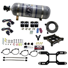 Load image into Gallery viewer, 4150-Dual-Stage-Billet-Crossbar-Nitrous-Kit-(50-300--100-500Hp)-WComposite-Bottle