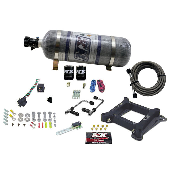 4150-Gemini-Pro-Power-Alcohol-Nitrous-Kit-WComposite-Bottle