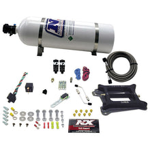 Load image into Gallery viewer, 4150-Hitman-Plus-4-Bbl-Nitrous-Kit-(50-200Hp)-W15Lb-Bottle