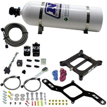 Load image into Gallery viewer, 4150-Rnc-Conventional-Nitrous-Plate-Kit-W.375In-Solenoid-W15Lb-Bottle