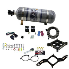 Load image into Gallery viewer, 4150-Single-Entry-Billet-Crossbar-Nitrous-Plate-Kit-(50-300Hp)-WComposite-Bottle