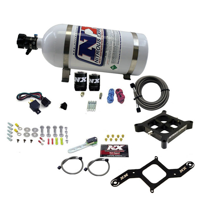 4150-Single-Entry-Crossbar-Plate-Rnc-Nitrous-Kit-(250-750Hp)-W10Lb-Bottle