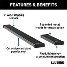 Load image into Gallery viewer, Luverne 415100-401477 LUVERNE 415100-401477 Grip Step Black Aluminum 100-Inch; 36-Inch Van Running Boa for Select Ram ProMaster 1500, Ram ProMaster 2500, Ram ProMaster
