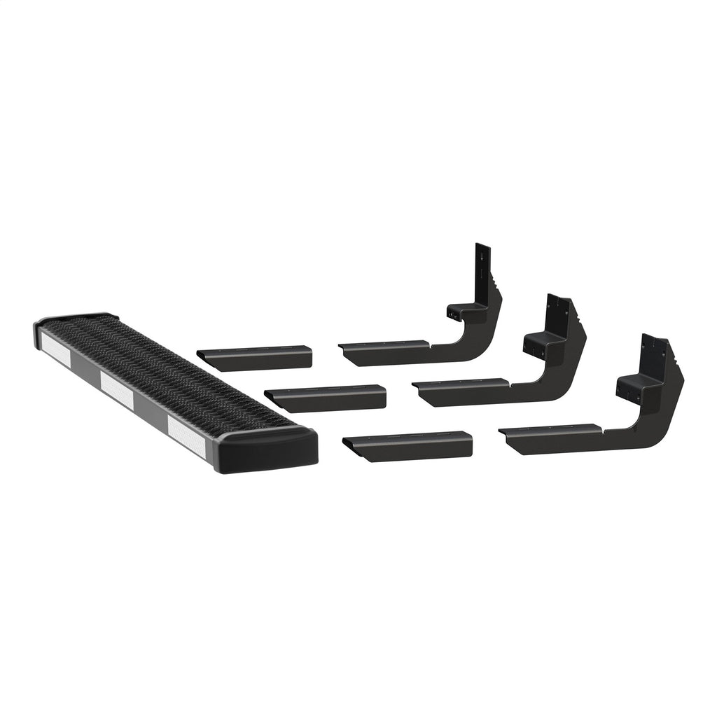 Luverne 415254-401727-0 LUVERNE 415254-401727-0 Grip Step Black Aluminum 54-In Passenger Side Running Bo for Select Ford E-Transit, Ford Transit-150, Ford Transit-250, Ford Transit-350