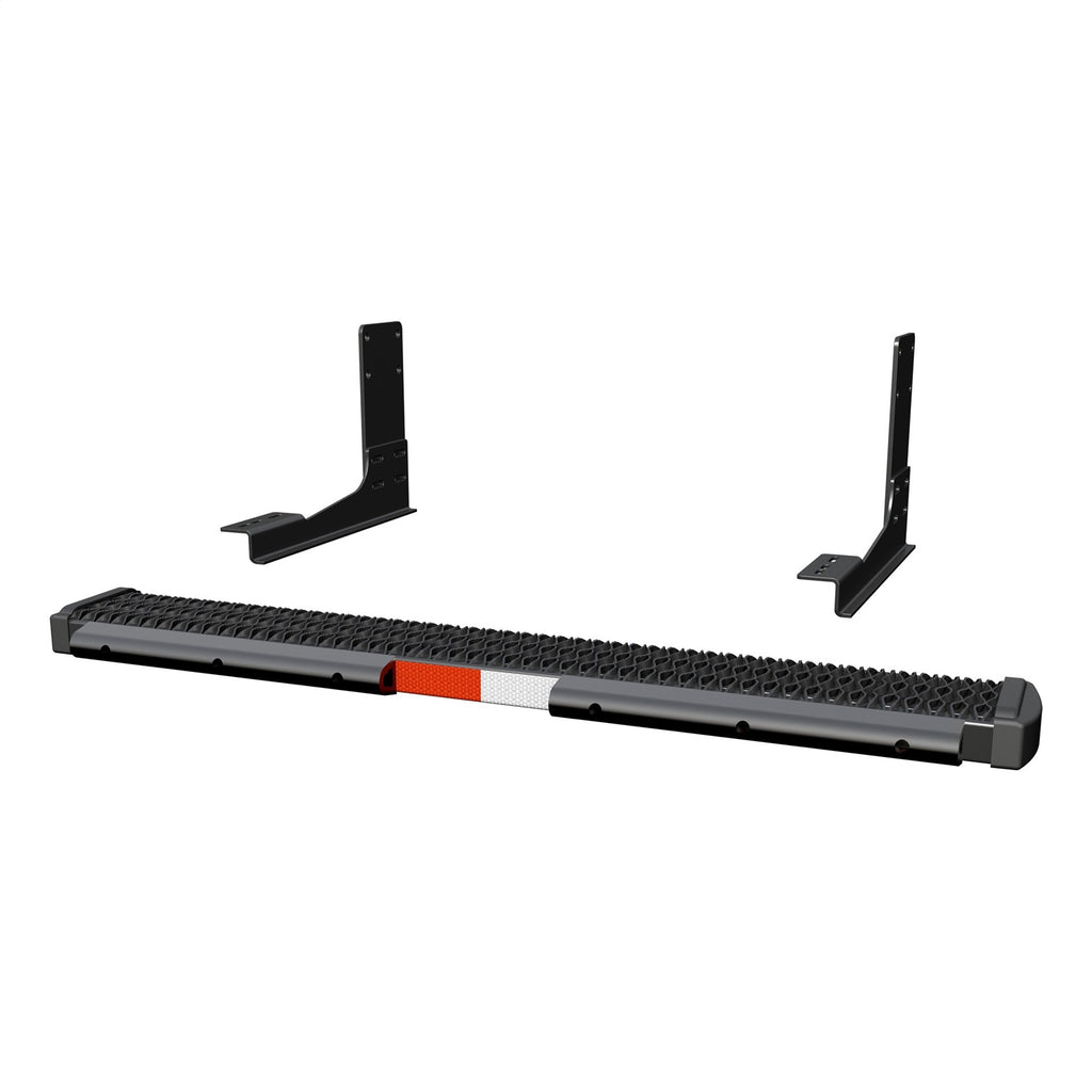Luverne 415254-570749-0 LUVERNE 415254-570749-0 Grip Step 54-Inch Black Aluminum Rear Step Fleet Kit; Co for Select Dodge Sprinter 2500, Dodge Sprinter 3500, Freightliner Sprinter 2500, Freightliner Sprinter 3500, Mercedes-Benz Sprinter 2500,