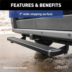 Luverne 415254-570749-0 LUVERNE 415254-570749-0 Grip Step 54-Inch Black Aluminum Rear Step Fleet Kit; Co for Select Dodge Sprinter 2500, Dodge Sprinter 3500, Freightliner Sprinter 2500, Freightliner Sprinter 3500, Mercedes-Benz Sprinter 2500,