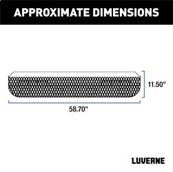 Luverne 415358-571500 LUVERNE 415358-571500 Impact Shock-Absorbing Cargo Van Rear Bumper Guard and Ste for Select Dodge Sprinter 2500, Dodge Sprinter 3500, Freightliner Sprinter 2500, Freightliner Sprinter 3500, Mercedes-Benz Sprinter 2500, Mercedes-Benz