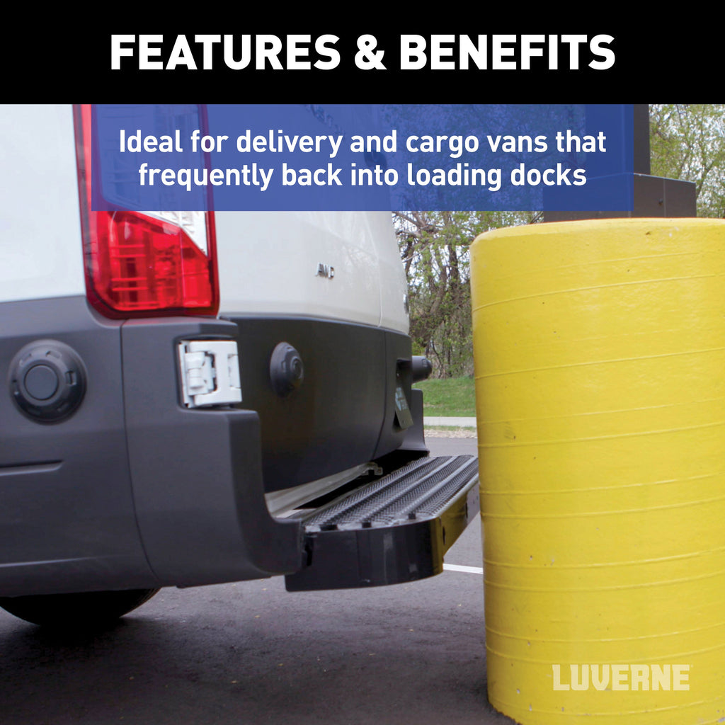 Luverne 415358-571502-0 Impact Shock-Absorbing Rear Bumper Step Fleet Kit; Select Ram ProMaster 3500 - Truck Part Superstore