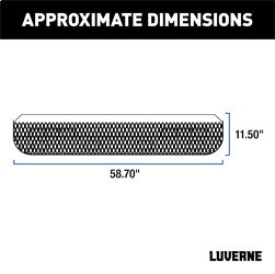Luverne 415358-571503-0 LUVERNE 415358-571503-0 Impact Shock-Absorbing Rear Bumper Step Fleet Kit; Fits for Select Ram ProMaster 1500, Ram ProMaster 2500, Ram ProMaster