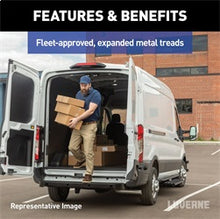 Load image into Gallery viewer, Luverne 415358-571512 LUVERNE 415358-571512 Impact Cargo Van Rear Bumper Guard and Step; Fixed Bracket for Select Ford E-Transit, Ford Transit-150, Ford Transit-250, Ford Transit-350