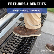 Load image into Gallery viewer, Luverne 415358 LUVERNE 415358 Impact Shock-Absorbing Rear Bumper Step (No Brackets) for Select Dodge Sprinter 2500, Dodge Sprinter 3500, Ford E-Transit, Ford Transit-150, Ford Transit-250, Ford Transit-350, Freightliner Sprinter 2500, Freightliner