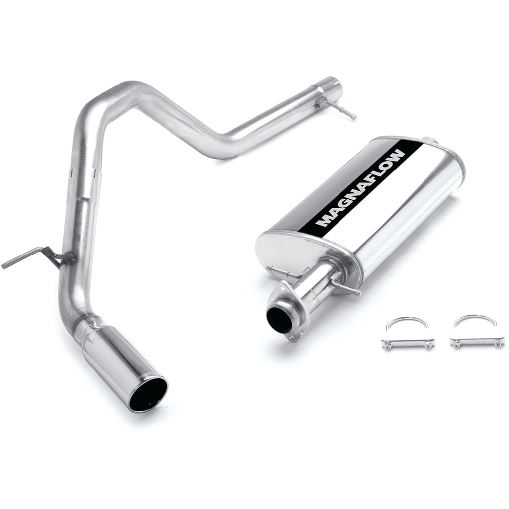 MagnaFlow Exhaust Products 15755 Street Series Polished Cat-Back System for Select Ford Expedition