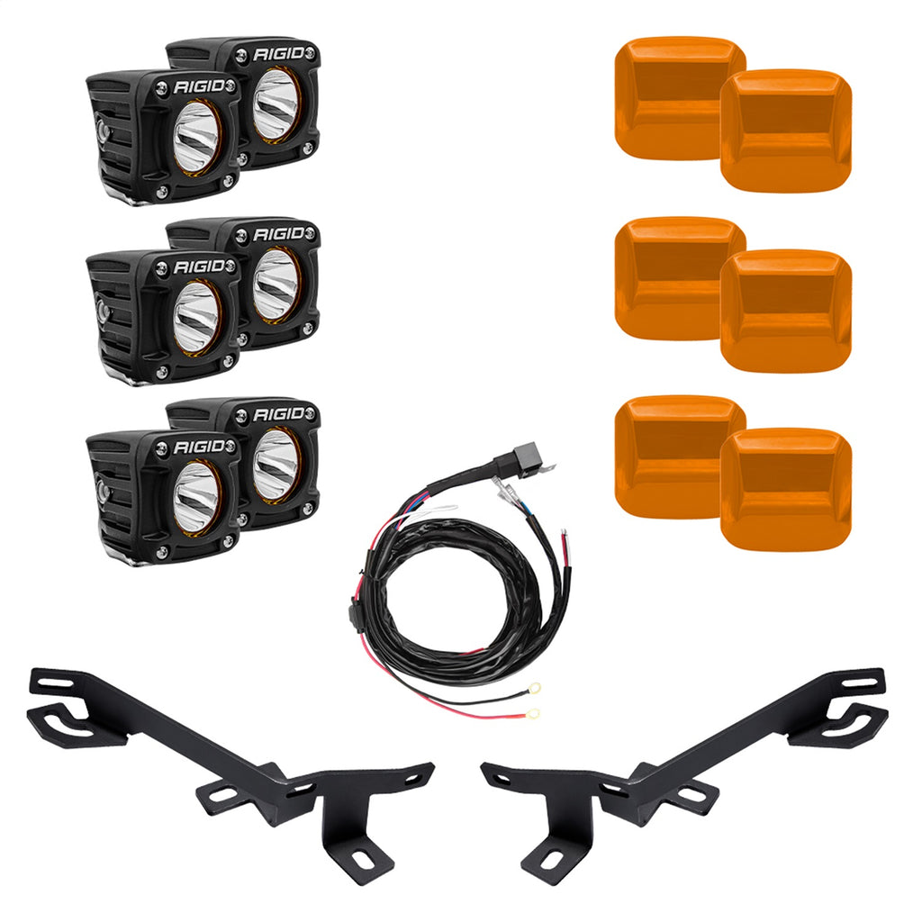 Rigid Industries 41637 Can-Am Revolve Headlight Kit for Select Can-Am Maverick 1000R DPS, Can-Am Maverick 1000R Turbo, Can-Am Maverick 1000R X mr, Can-Am Maverick 1000R X xc, Can-Am Maverick 1000R XC, Can-Am Maverick 1000R xc DPS, Can-Am Maverick Max