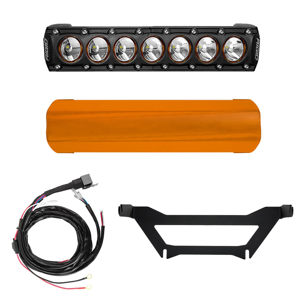 Rigid Industries 41638 Can-Am 10 Inch Revolve Bar Light Kit for Select Can-Am Maverick 1000R DPS, Can-Am Maverick 1000R Turbo, Can-Am Maverick 1000R X mr, Can-Am Maverick 1000R X xc, Can-Am Maverick 1000R XC, Can-Am Maverick 1000R xc DPS, Can-Am Maverick