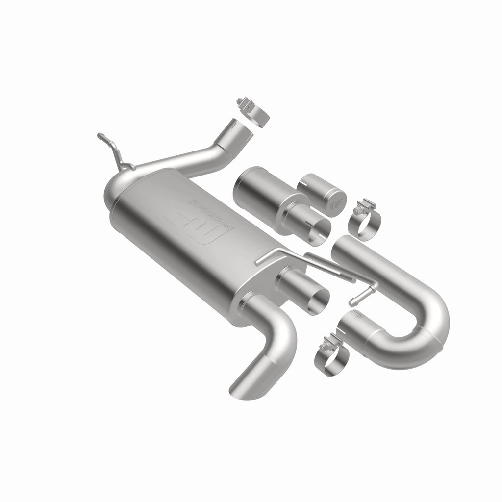 MagnaFlow Exhaust Products 19668 Overland Series Axle Back System for Select Jeep Wrangler, Jeep Wrangler JK