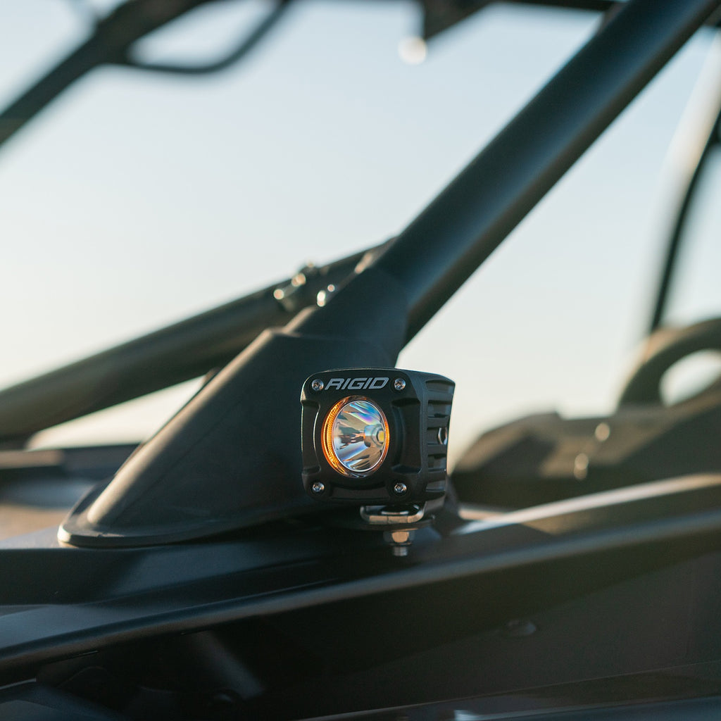 Rigid Industries 41673 Razor Revolve A-Pillar Light Kit for Select Polaris RZR 200 EFI, Polaris RZR PRO XP 4 Premium, Polaris RZR PRO XP 4 Sport, Polaris RZR PRO XP 4 Ultimate, Polaris RZR PRO XP Premium, Polaris RZR PRO XP Sport, Polaris RZR PRO XP