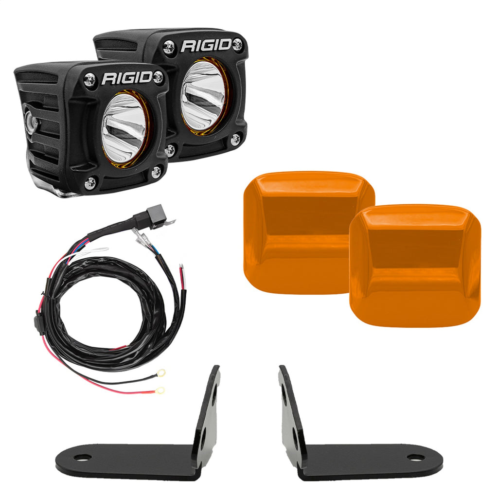 Rigid Industries 41673 Razor Revolve A-Pillar Light Kit for Select Polaris RZR 200 EFI, Polaris RZR PRO XP 4 Premium, Polaris RZR PRO XP 4 Sport, Polaris RZR PRO XP 4 Ultimate, Polaris RZR PRO XP Premium, Polaris RZR PRO XP Sport, Polaris RZR PRO XP