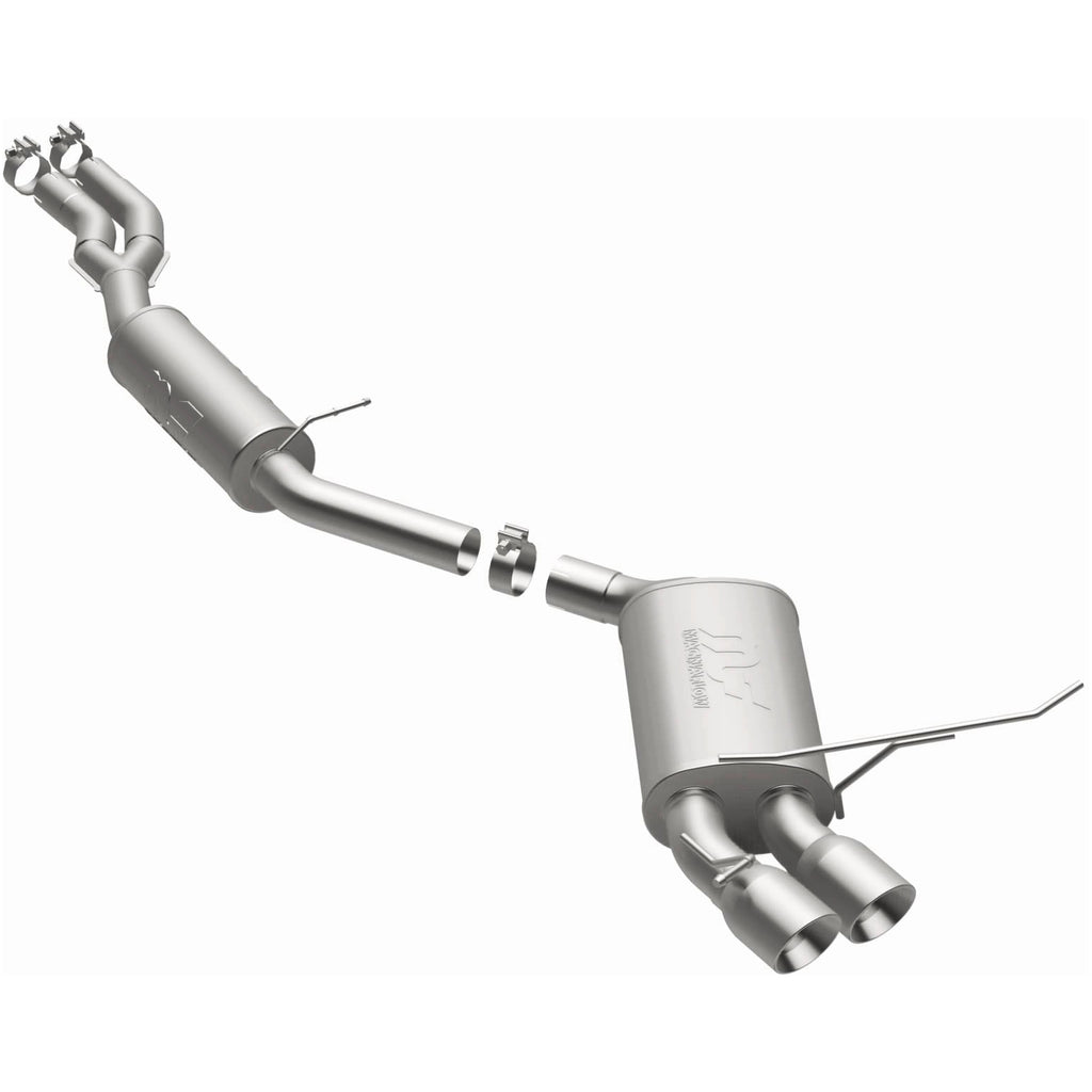 MagnaFlow Exhaust Products 16525 Touring Series Polished Cat-Back System for Select BMW 128i