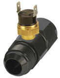 Derale 35022 Premium In-Line Fan Control Thermostat 180 degrees, -10AN x -10AN