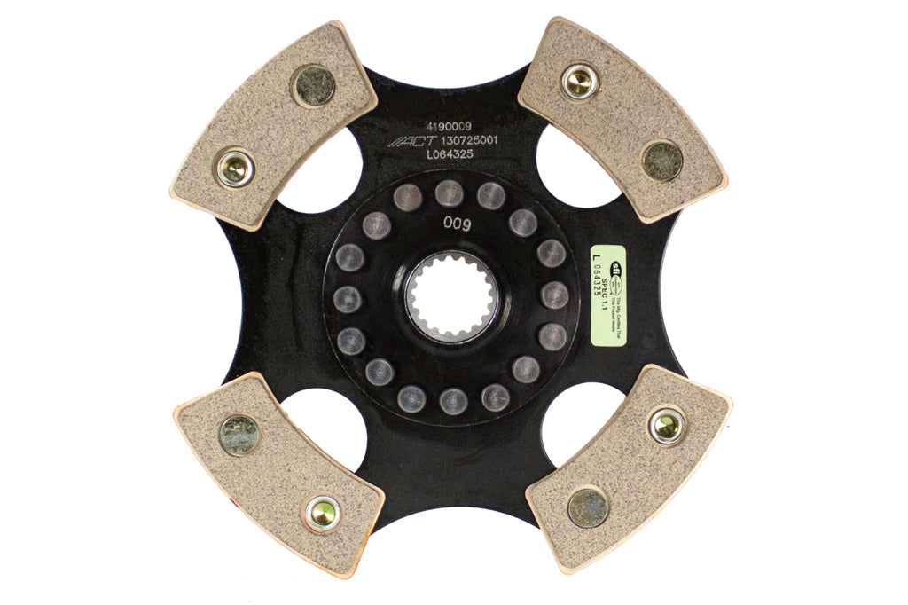 Advanced Clutch 4190009 ACT 4 Pad Rigid Race Clutch Disc for Select Chevrolet Sprint, Geo Metro, Suzuki Esteem, Suzuki Swift
