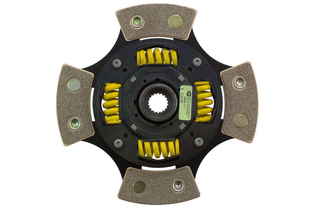 Advanced Clutch 4190109 ACT 4 Pad Sprung Race Clutch Disc for Select Chevrolet Sprint, Geo Metro, Suzuki Esteem, Suzuki Swift