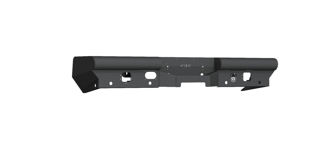 Road Armor 4192VR0B Vaquero Non-Winch Rear Bumper for Select Ram 2500, Ram 3500, Ram