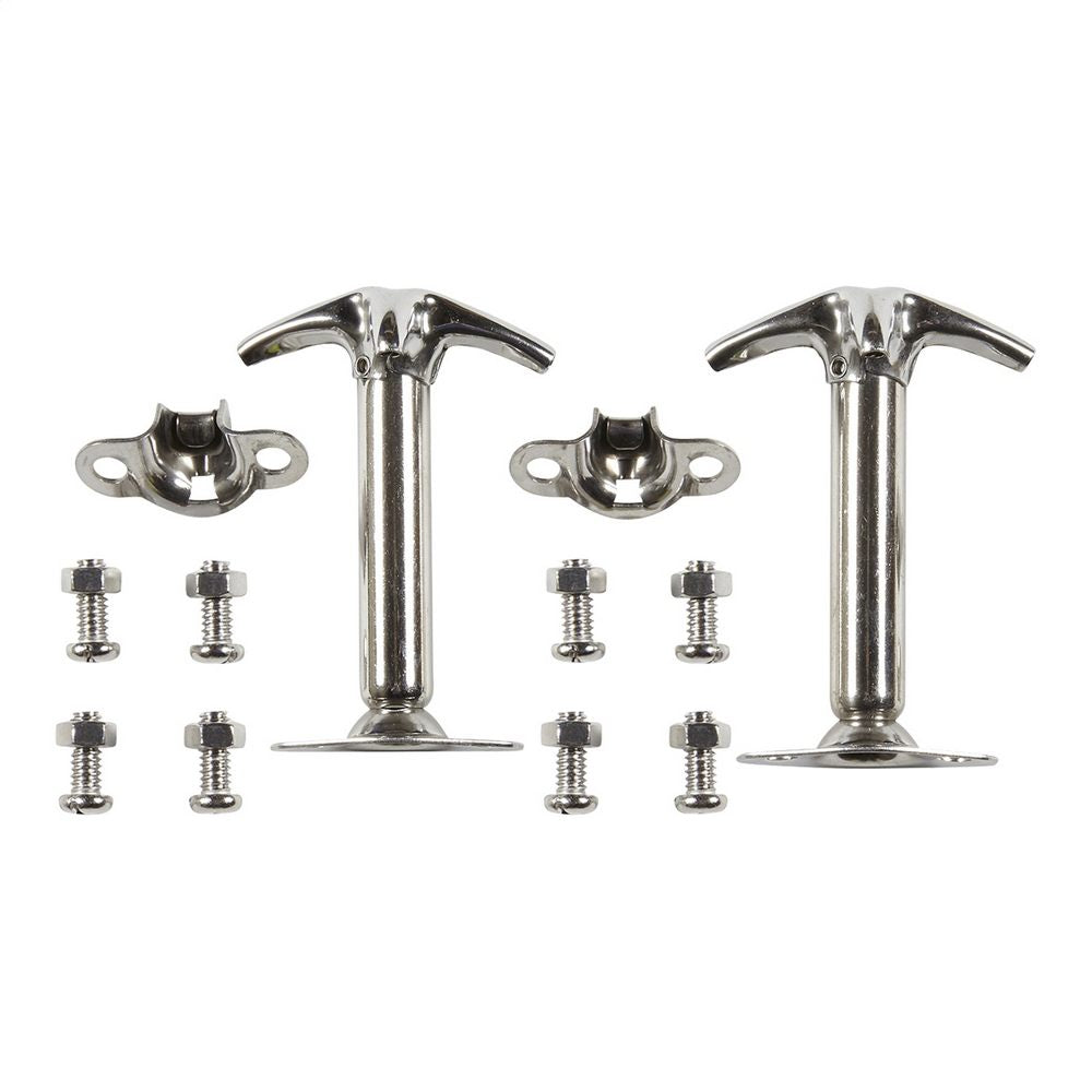4195-Cj5-Cj7--Wrangler-(Yj)-Hood-Catch-Kits-Stainless-Steel