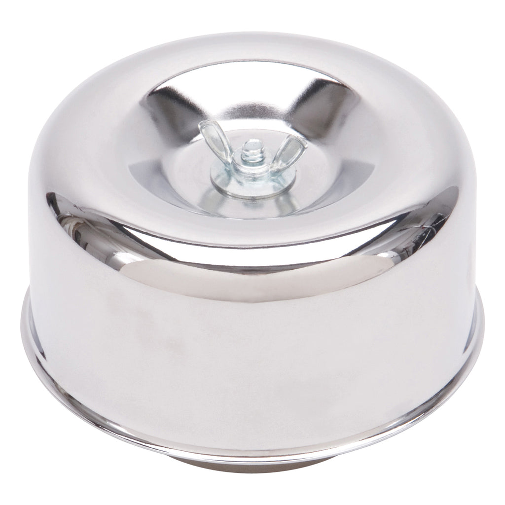 Air-Cleaner-94-Series-Round-Steel-Top-4-65In-Dia-X-3-125In-2-63In-Id-Raised-Base-Chrome