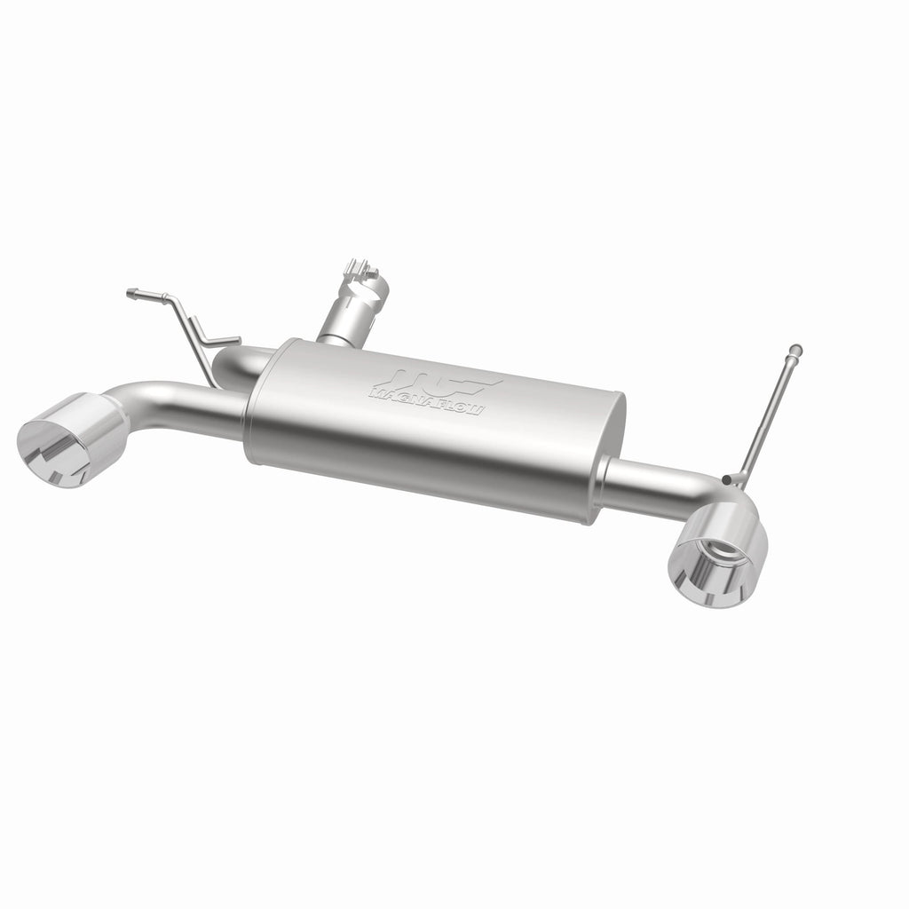 MagnaFlow Exhaust Products 15178 Street Series Polished Axle Back System for Select Jeep Wrangler, Jeep Wrangler JK