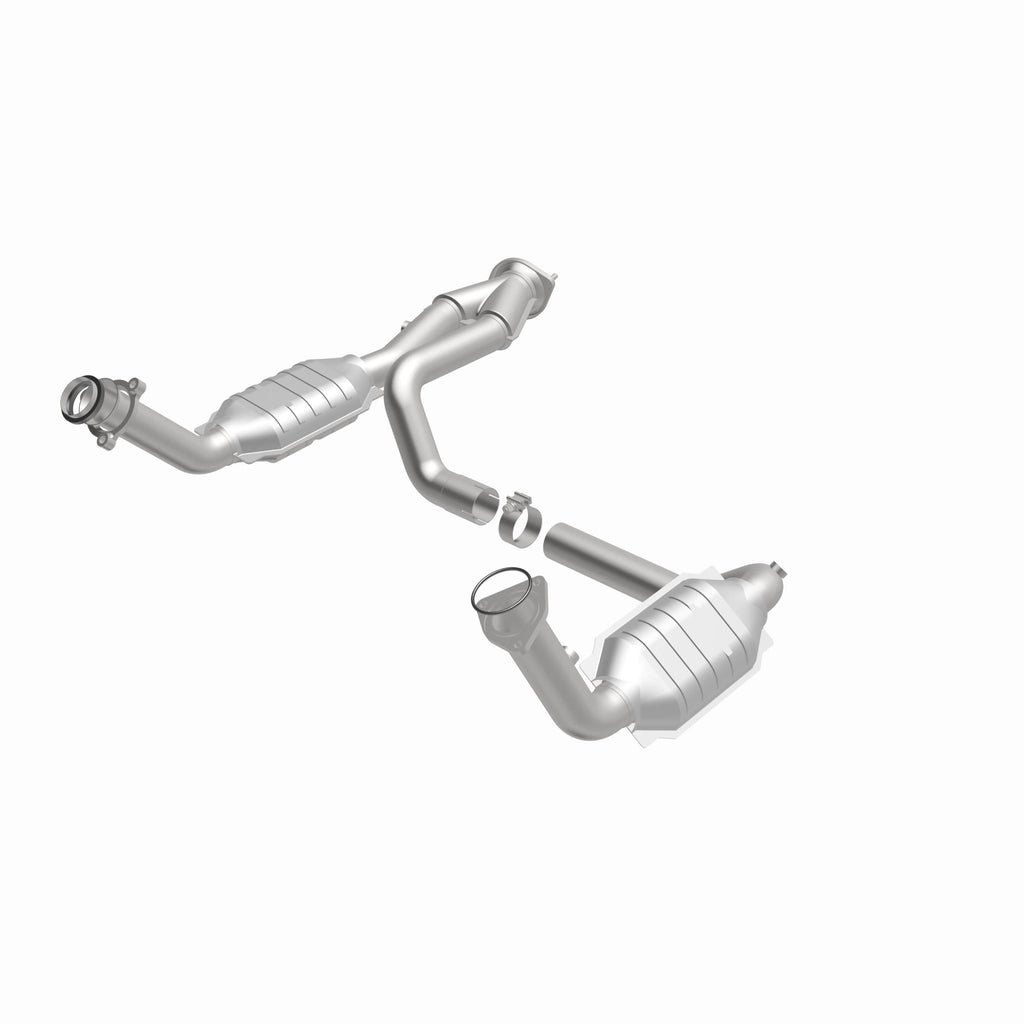 MagnaFlow Exhaust Products 51097 OEM Grade Direct-Fit Catalytic Converter for Select Cadillac Escalade, Chevrolet Avalanche 1500, Chevrolet Silverado 1500, Chevrolet Silverado Classic, Chevrolet Silverado 2500, Chevrolet Suburban 1500, Chevrolet Tahoe,