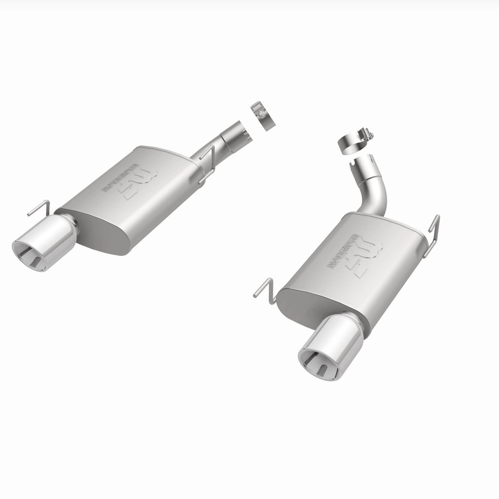 MagnaFlow Exhaust Products 15882 Street Series Polished Axle Back System for Select Ford Mustang
