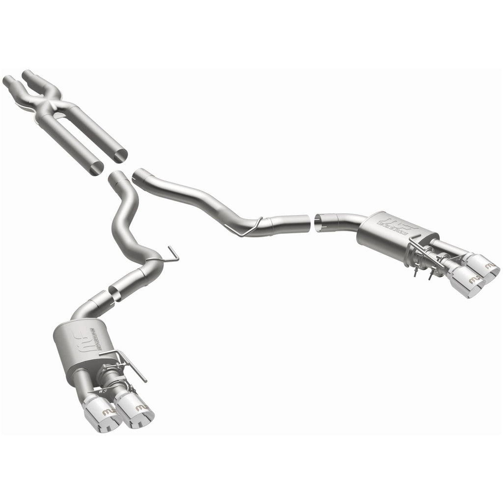 MagnaFlow Exhaust Products 19368 Competition Series Stainless 3 in Cat-Back for Select Ford Mustang