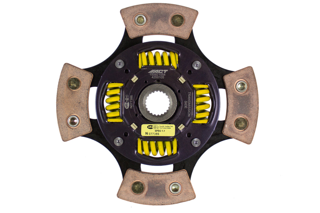 Advanced Clutch 4200105 ACT 4 Pad Sprung Race Clutch Disc for Select Mazda Miata