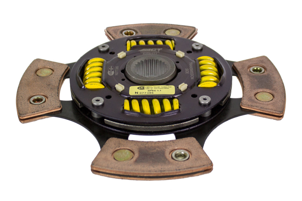 Advanced Clutch 4200111 ACT 4 Pad Sprung Race Clutch Disc for Select Acura Integra, Honda Accord, Honda CRX, Honda Civic, Honda Prelude