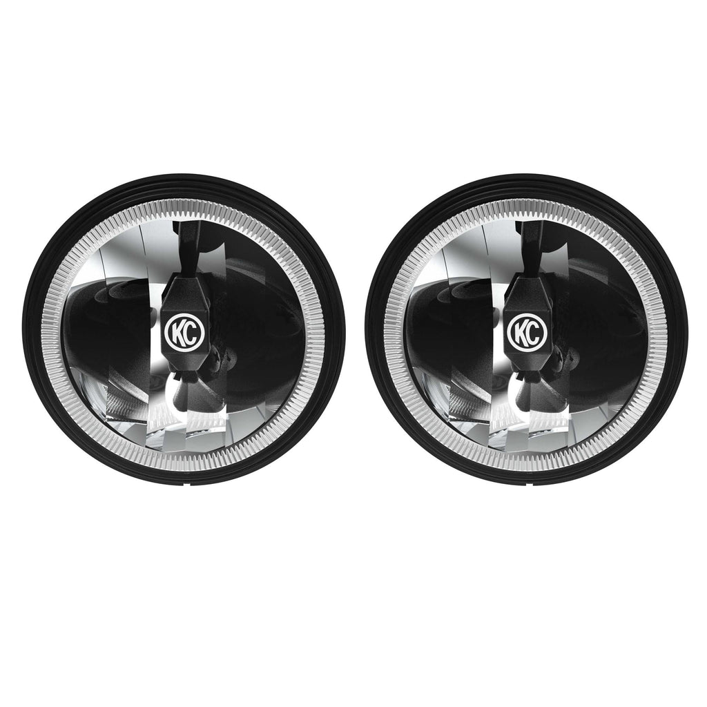 KC HiLiTES 42056 KC G6 Gravity LED 6in Wide-40 2-Light System Universal