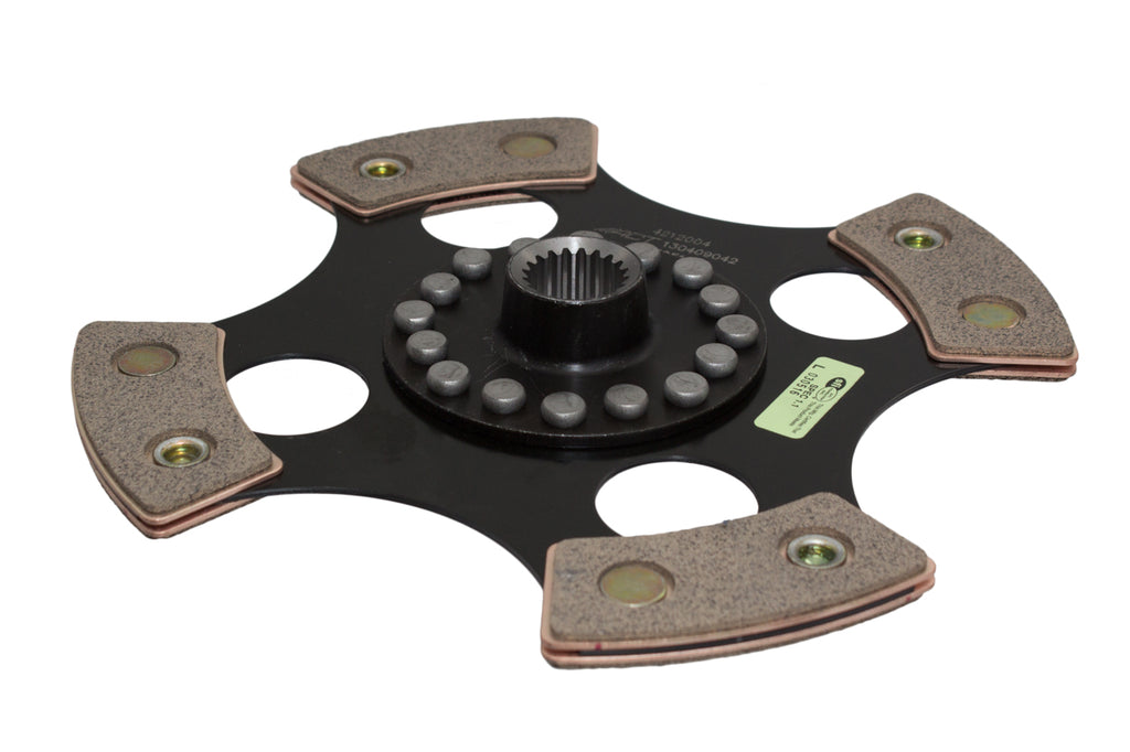 Advanced Clutch 4212004 ACT 4 Pad Rigid Race Clutch Disc for Select Acura EL, Honda CRX, Honda Civic, Honda Civic del Sol