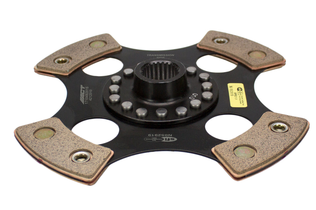 Advanced Clutch 4212010 ACT 4 Pad Rigid Race Clutch Disc for Select Honda S2000