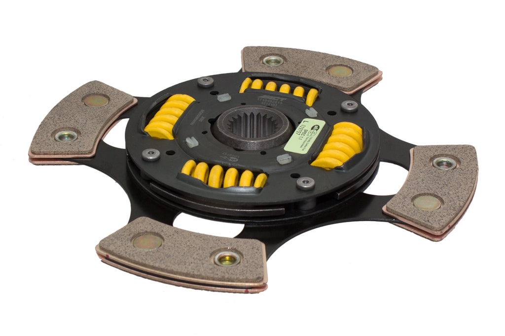 Advanced Clutch 4212103 ACT 4 Pad Sprung Race Clutch Disc for Select Geo Prizm, Lotus Elise, Lotus Exige, Pontiac Vibe, Scion xA, Scion xB, Scion xD, Toyota Celica, Toyota Corolla, Toyota Echo, Toyota MR2, Toyota MR2 Spyder, Toyota Matrix, Toyota Yaris
