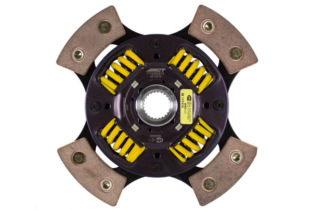 Advanced Clutch 4212210 ACT 4 Pad Sprung Race Clutch Disc for Select Honda S2000