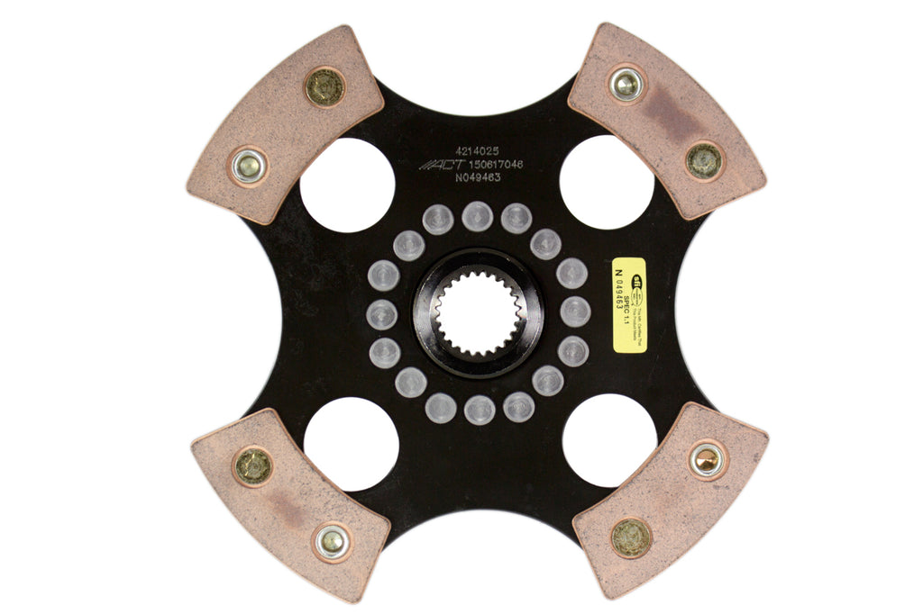 Advanced Clutch 4214025 ACT 4 Pad Rigid Race Clutch Disc for Select Saturn SC, Saturn SC1, Saturn SC2, Saturn SL, Saturn SL1, Saturn SL2, Saturn SW1, Saturn SW2