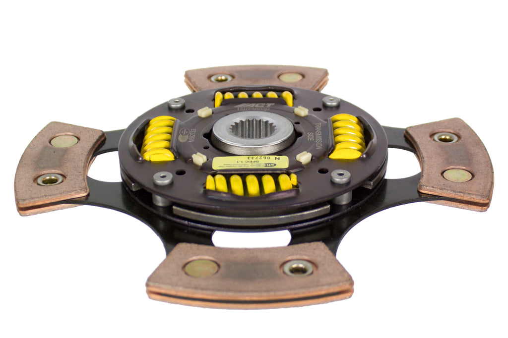 Advanced Clutch 4214404 ACT 4 Pad Sprung Race Clutch Disc for Select Honda Civic, Hyundai Elantra, Hyundai Tiburon