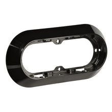 Load image into Gallery viewer, Grote 42152 Surface-Mount Snap-In Flange For 6&quot; Oval Lights, Black