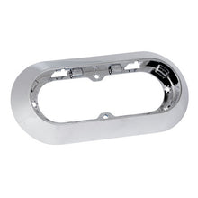 Load image into Gallery viewer, Grote 42153 Surface-Mount Snap-In Flange For 6&quot; Oval Lights, Chrome