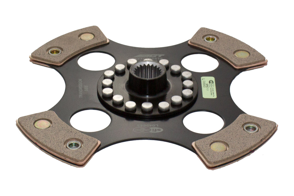 Advanced Clutch 4224004 ACT 4 Pad Rigid Race Clutch Disc for Select Chrysler Sebring, Dodge Stealth, Eagle Summit, Eagle Talon, Mitsubishi 3000GT, Mitsubishi Eclipse, Mitsubishi Expo, Mitsubishi Galant, Mitsubishi Lancer, Plymouth Colt, Plymouth Laser