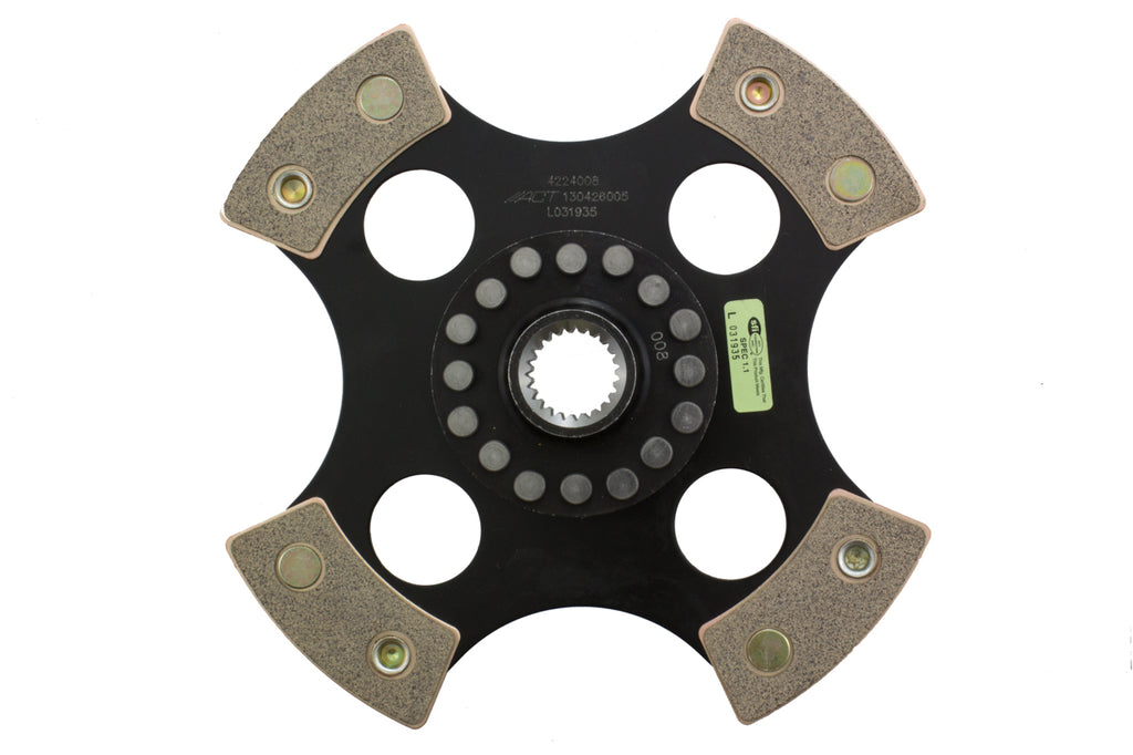 Advanced Clutch 4224008 ACT 4 Pad Rigid Race Clutch Disc for Select Mazda MX-5 Miata