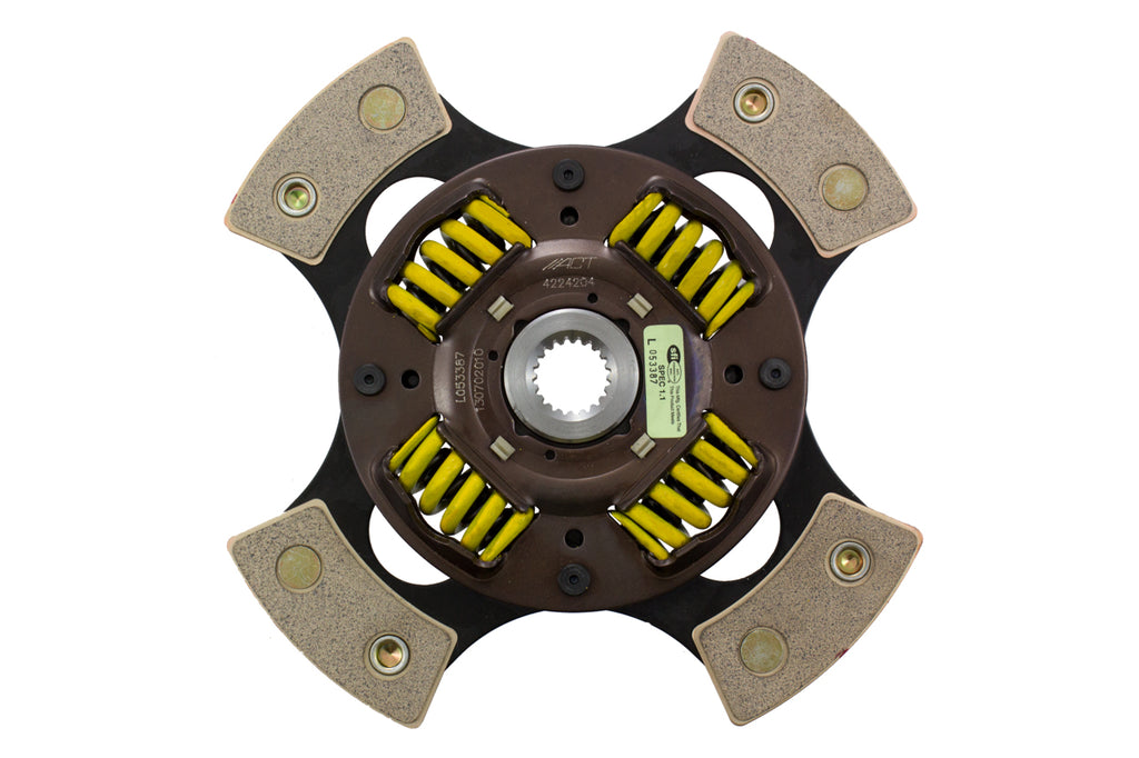 Advanced Clutch 4224204 ACT 4 Pad Sprung Race Clutch Disc for Select Mitsubishi Eclipse, Mitsubishi Lancer
