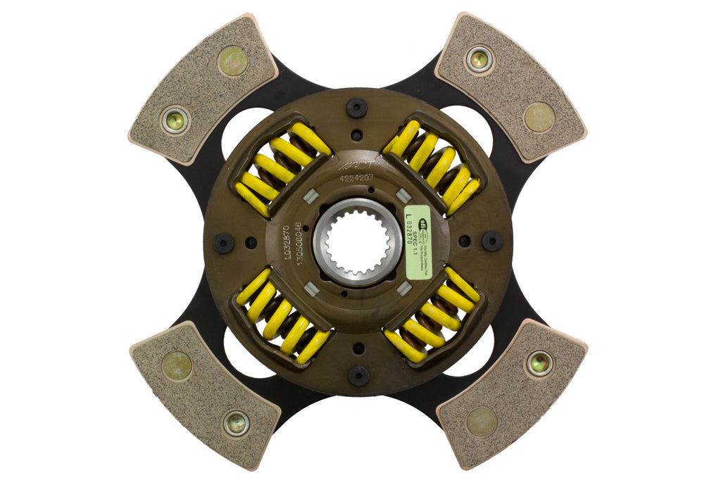 Advanced Clutch 4224207 ACT 4 Pad Sprung Race Clutch Disc for Select Toyota 4Runner, Toyota Celica, Toyota Corona, Toyota Crown, Toyota Hi-Lux, Toyota Mark II, Toyota Pickup, Toyota Van
