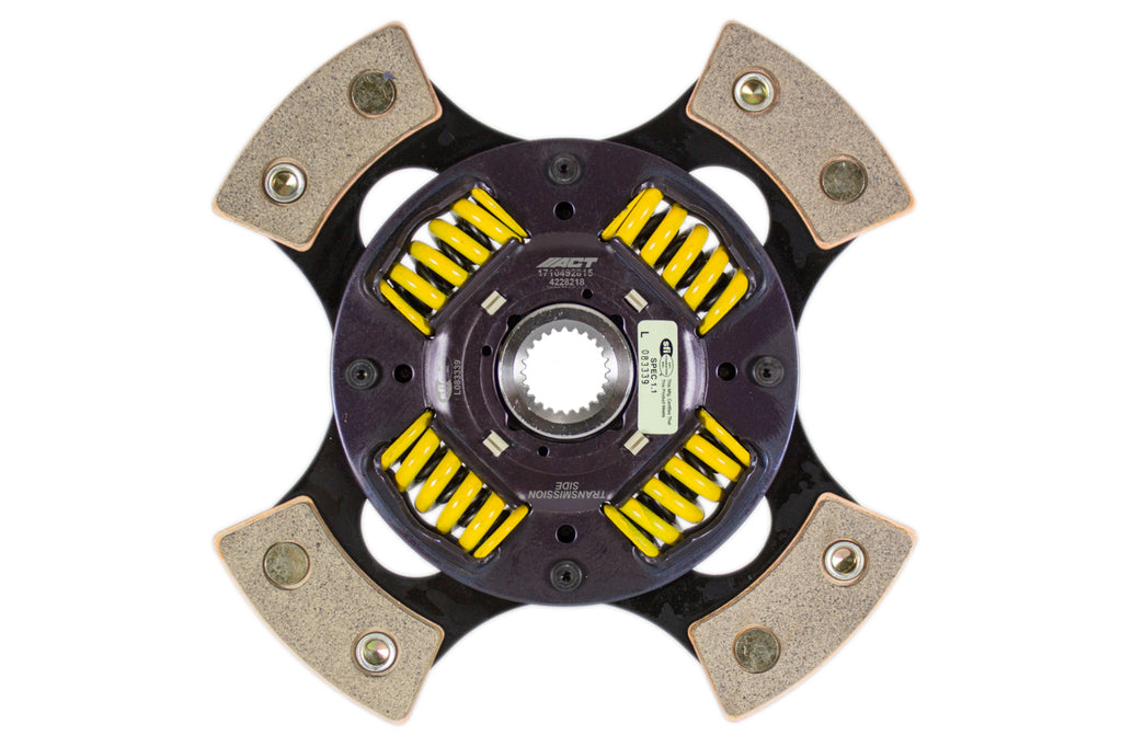 Advanced Clutch 4228218 ACT 4 Pad Sprung Race Clutch Disc for Select Saab 9-2X, Subaru Baja, Subaru Forester, Subaru Impreza, Subaru Legacy, Subaru Outback, Subaru WRX
