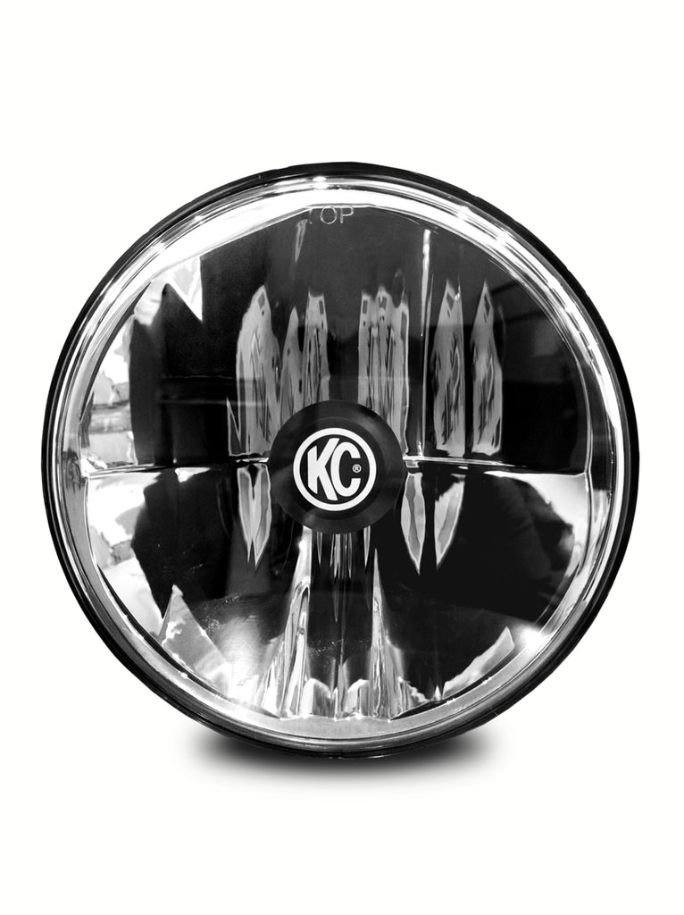 KC HiLiTES 4235 Gravity LED 7" Headlight - 1-Light - 2007-2018 Jeep Wrangler JK for Select Jeep Wrangler, Jeep Wrangler JK