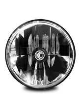 Load image into Gallery viewer, KC HiLiTES 4235 Gravity LED 7" Headlight - 1-Light - 2007-2018 Jeep Wrangler JK for Select Jeep Wrangler, Jeep Wrangler JK